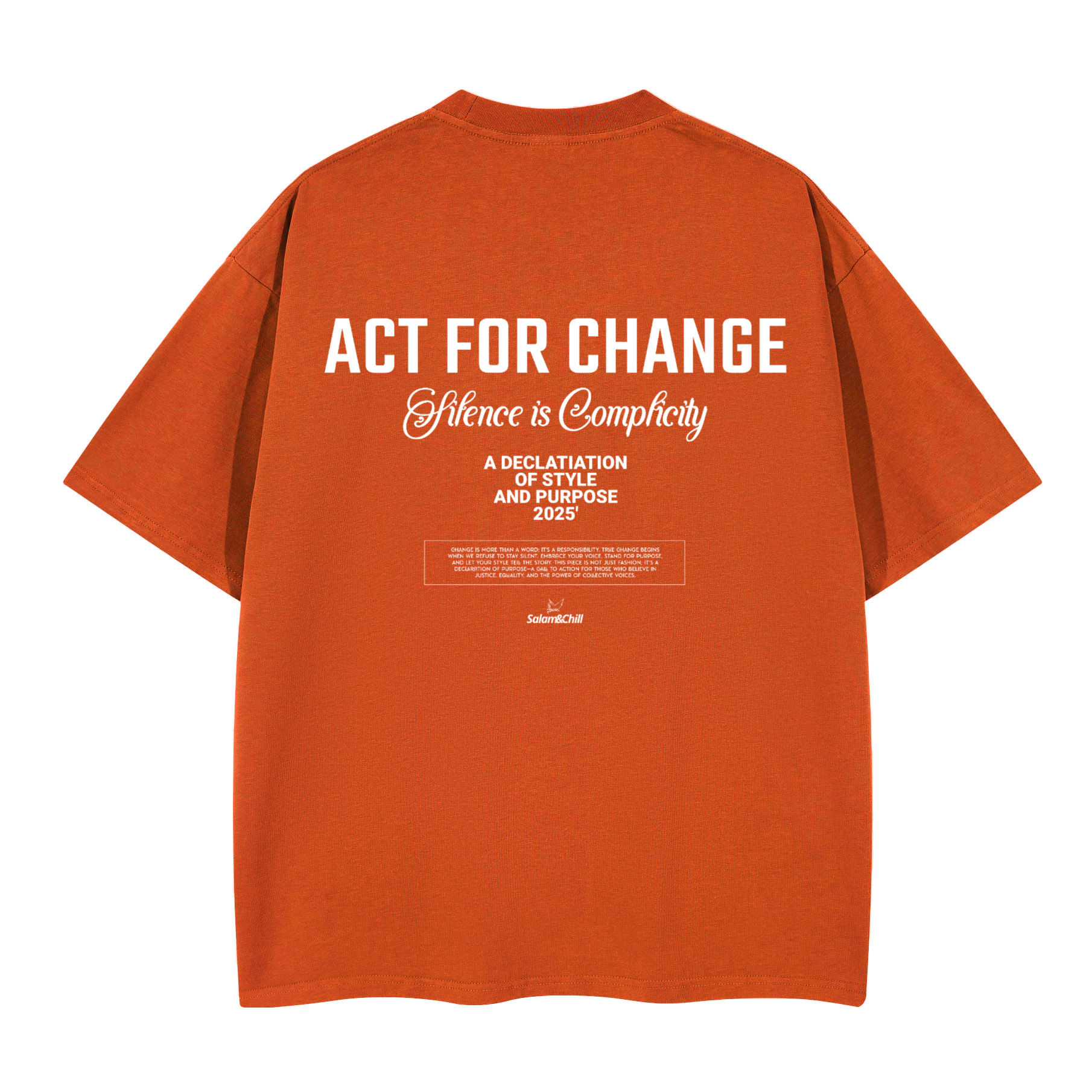 Voices of Change Oversized T-Shirt