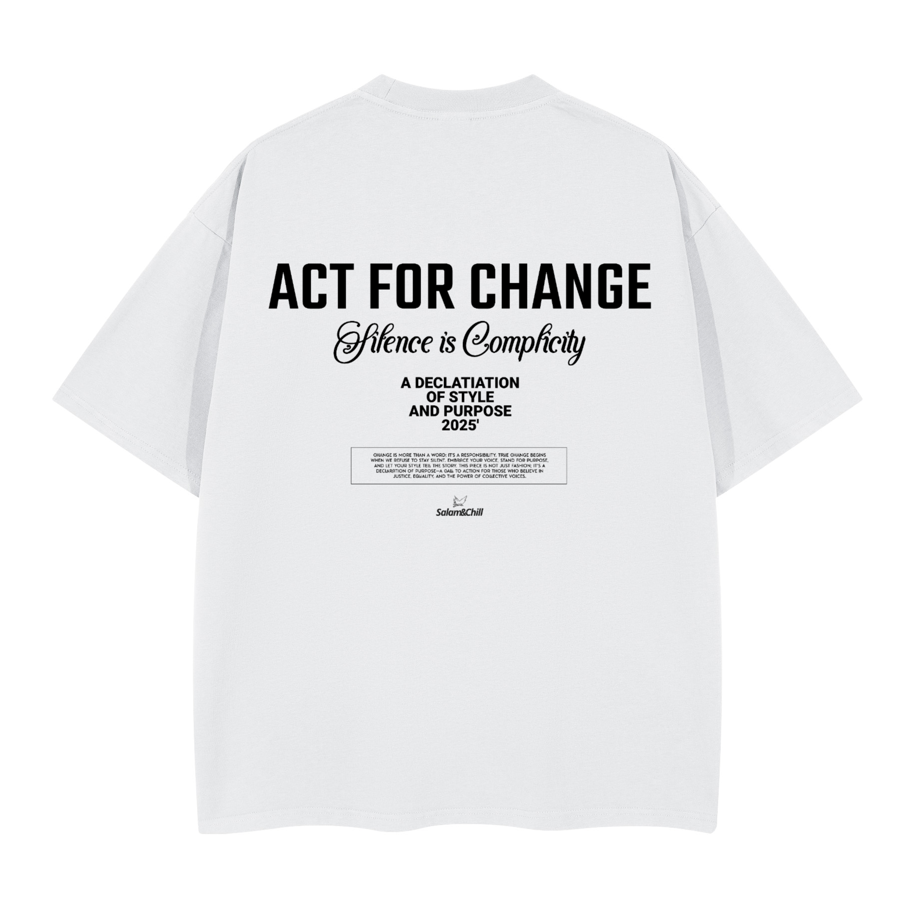 Voices of Change Oversized T-Shirt