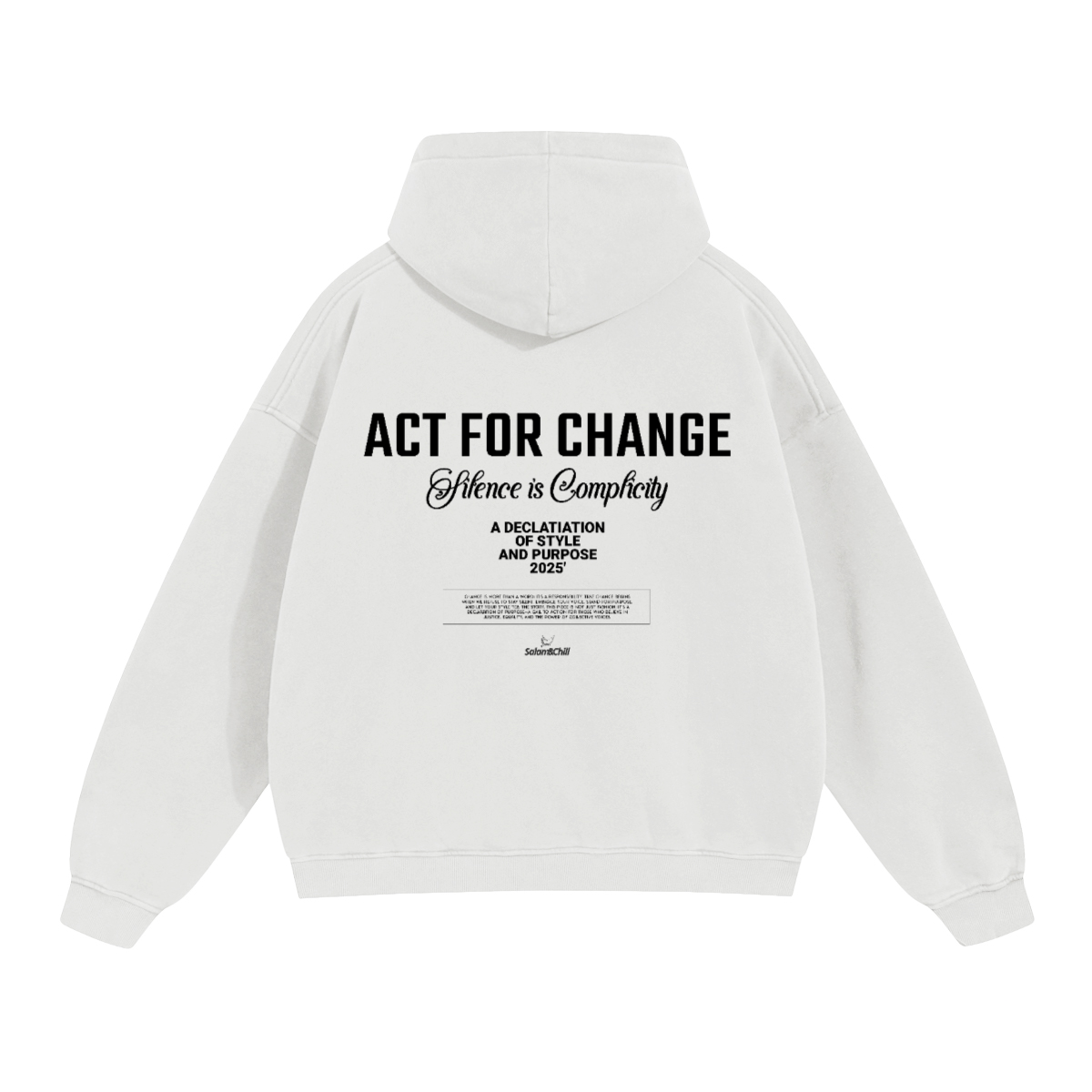 Voices of Change Oversized Hoodie