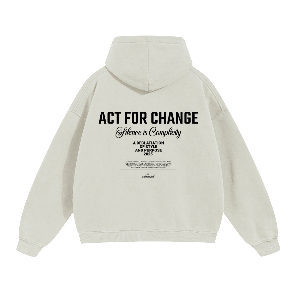 Voices of Change Oversized Hoodie