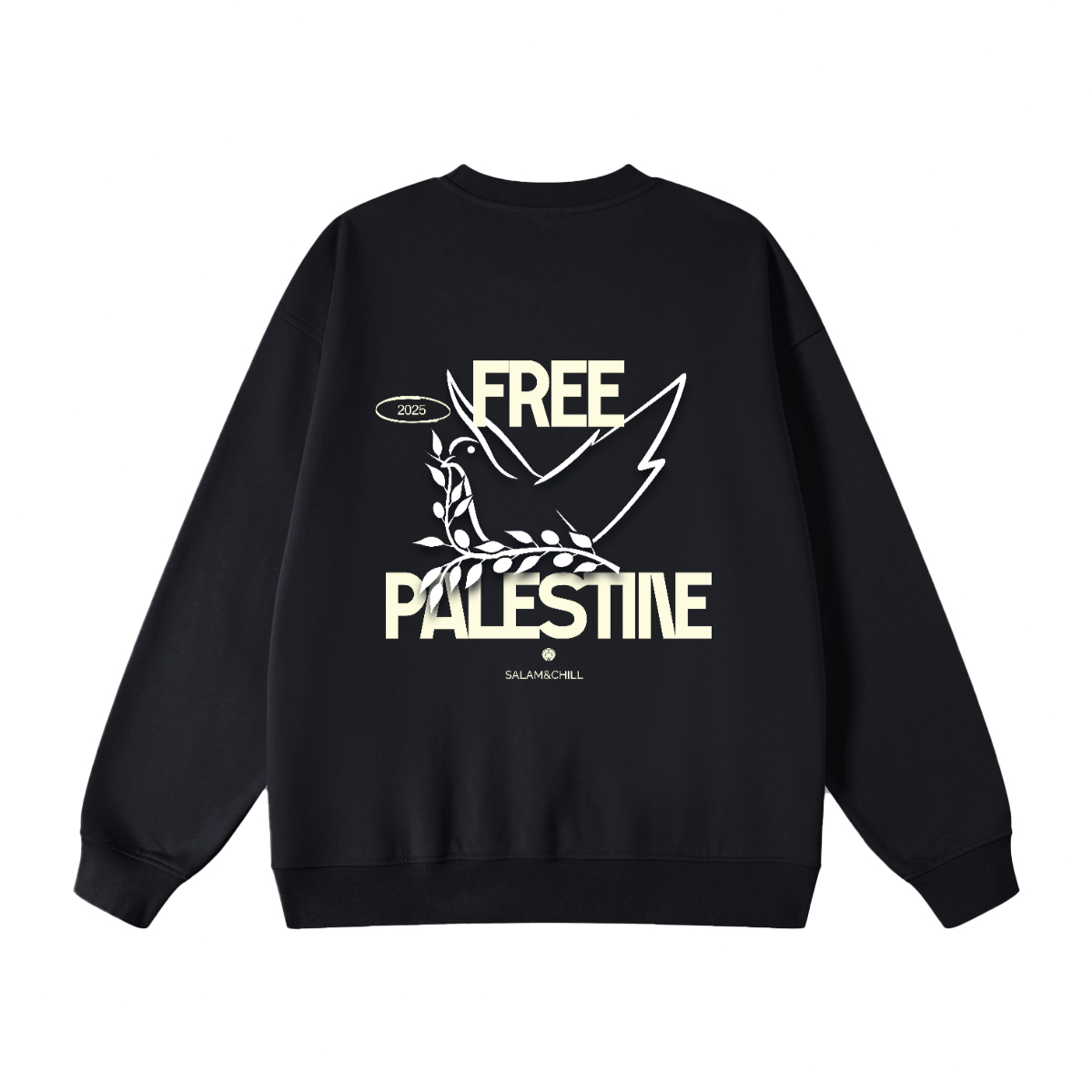 Free Palestine Oversized Sweatshirt