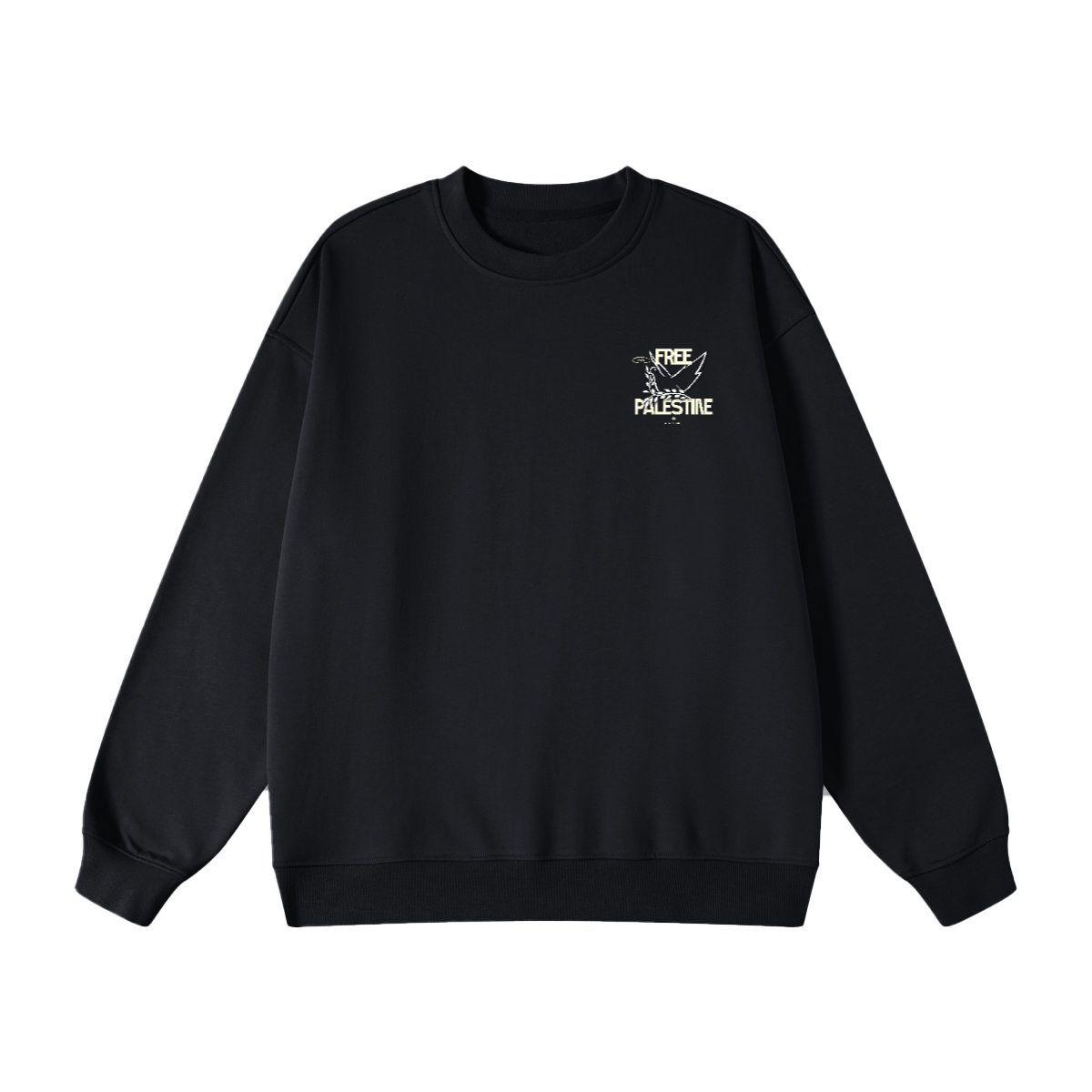 Free Palestine Oversized Sweatshirt