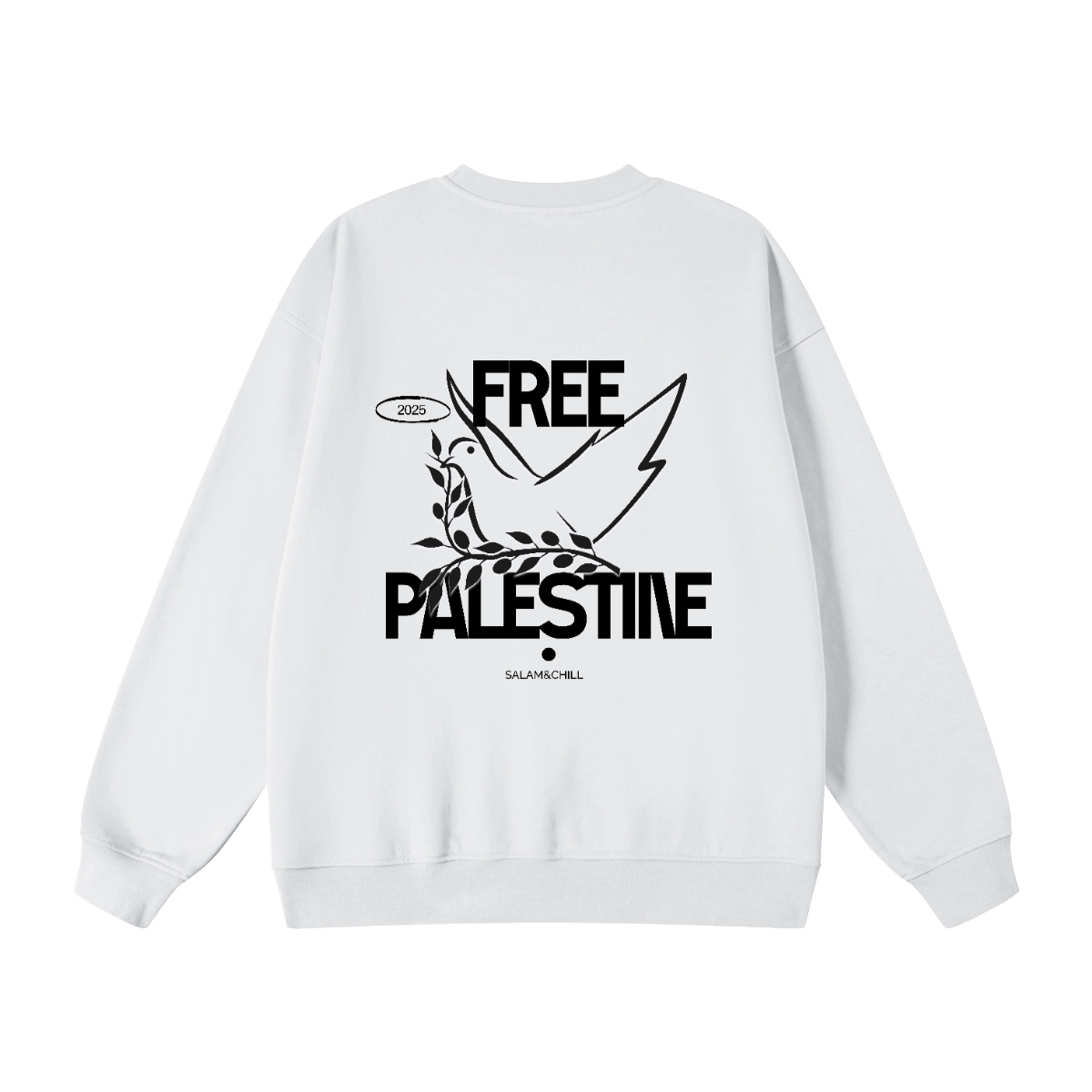 Free Palestine Oversized Sweatshirt