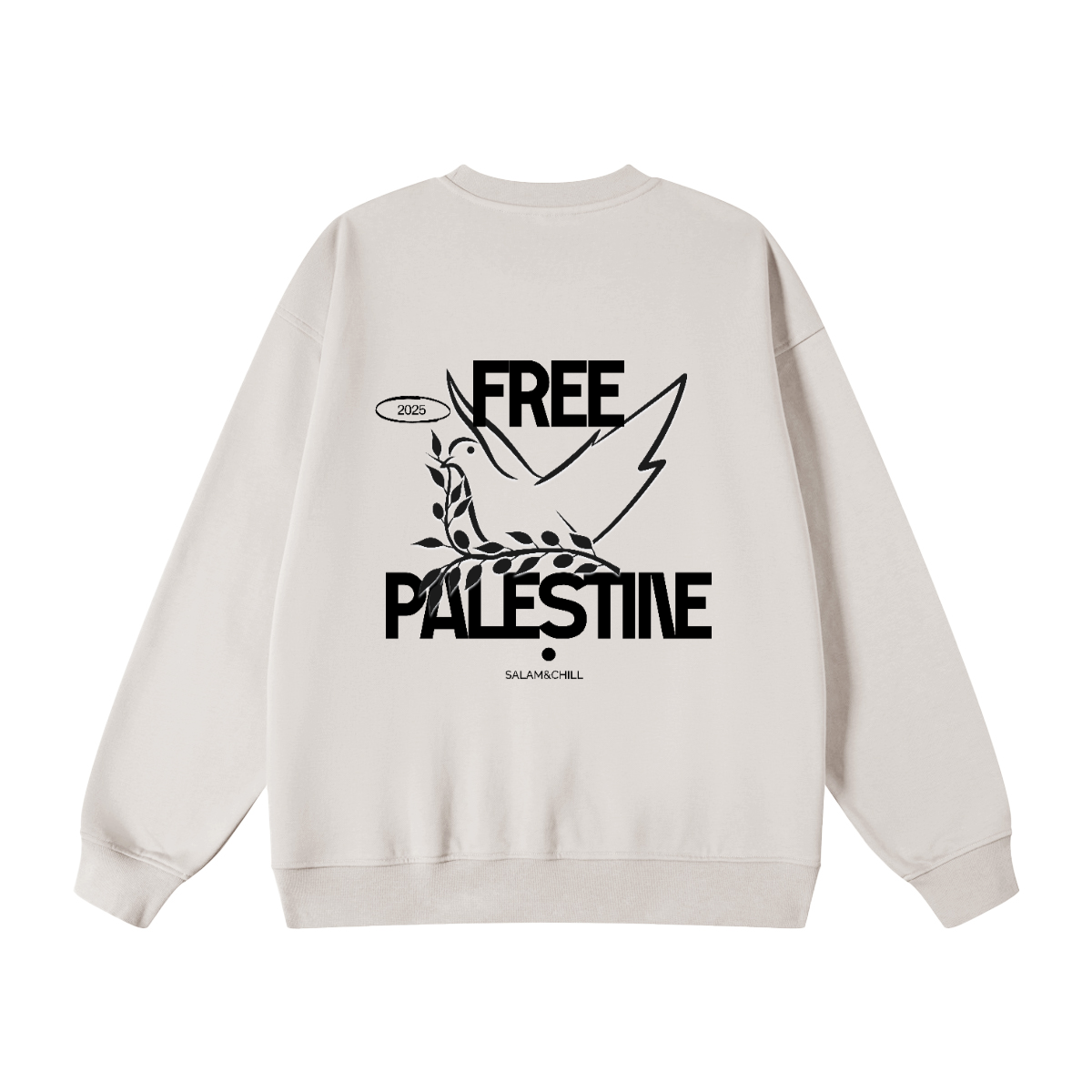 Free Palestine Oversized Sweatshirt