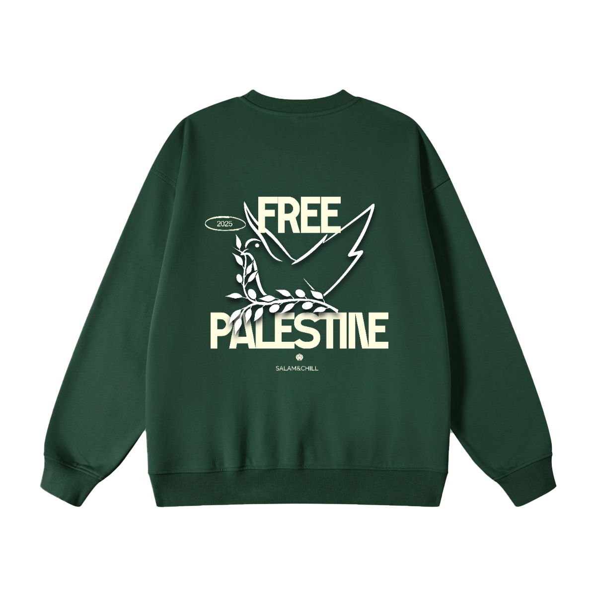 Free Palestine Oversized Sweatshirt