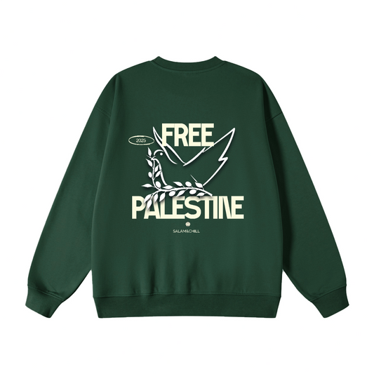 Free Palestine Oversized Sweatshirt