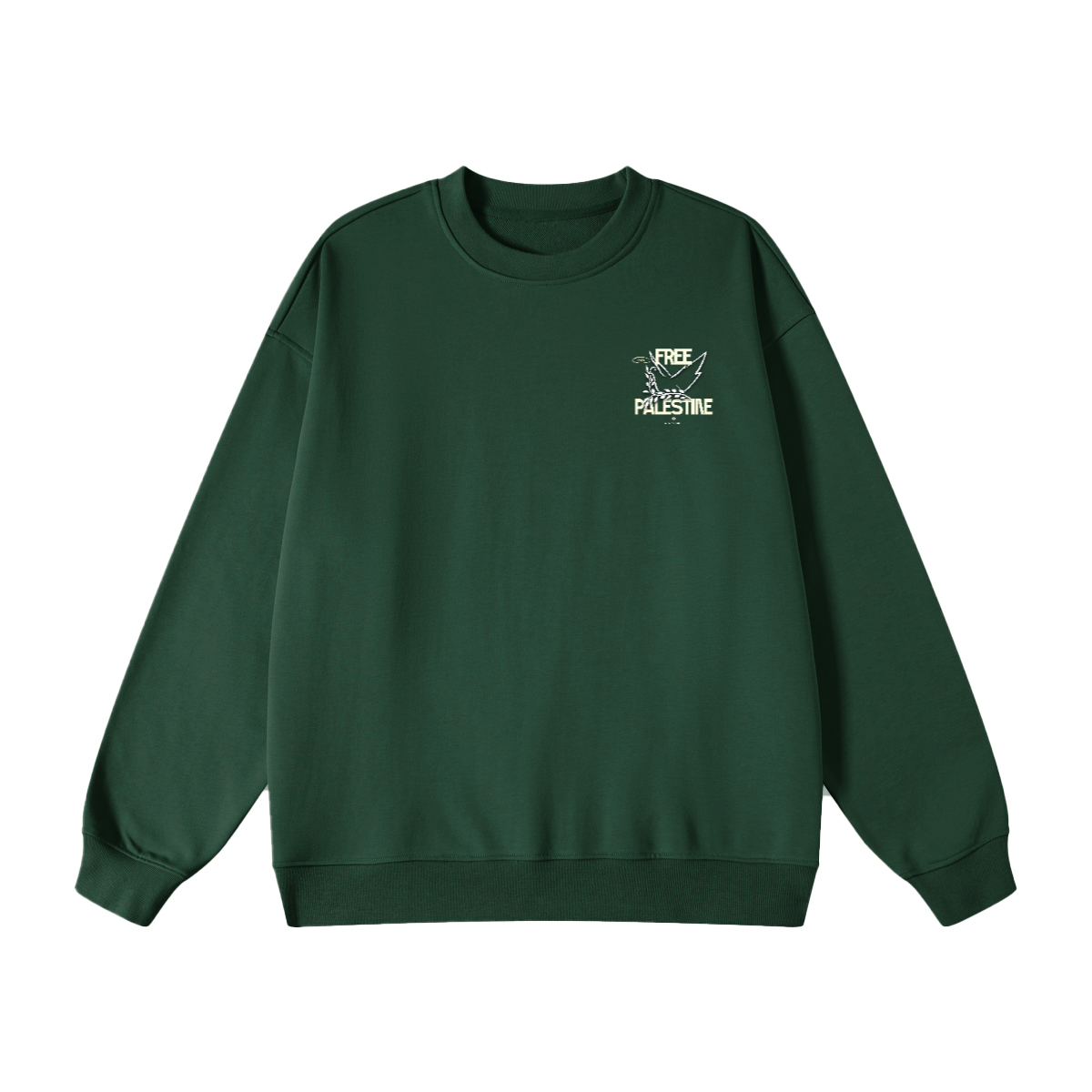 Free Palestine Oversized Sweatshirt