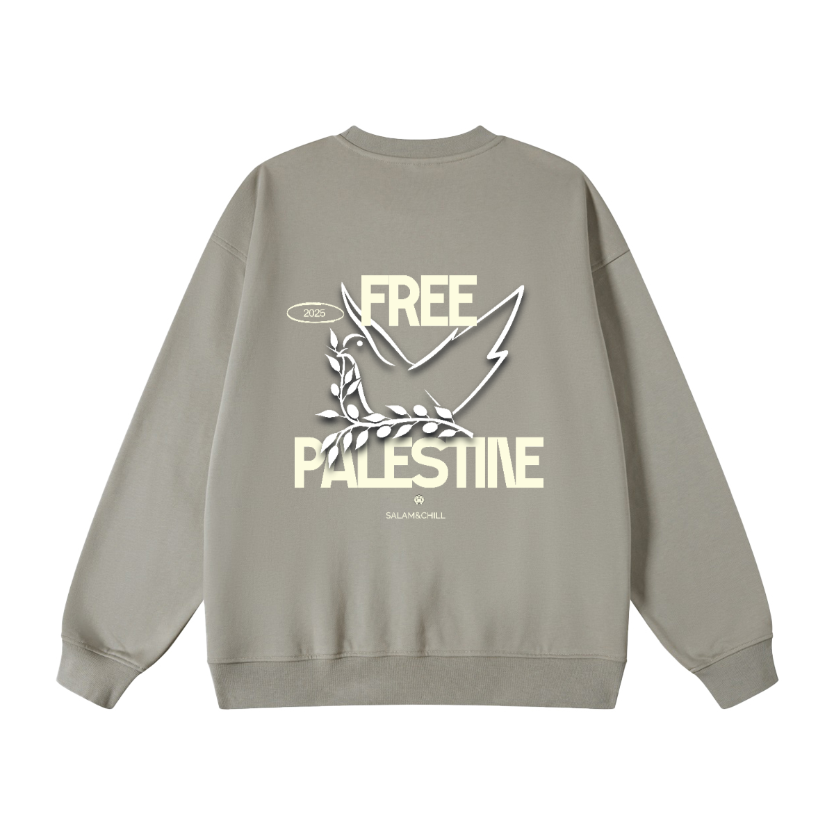 Free Palestine Oversized Sweatshirt