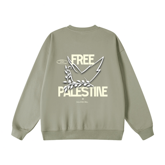 Free Palestine Oversized Sweatshirt