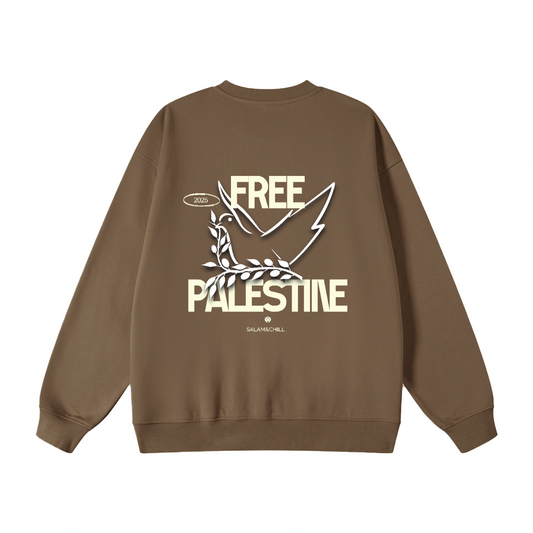 Free Palestine Oversized Sweatshirt