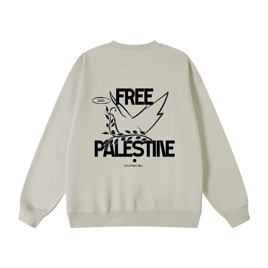 Free Palestine Oversized Sweatshirt