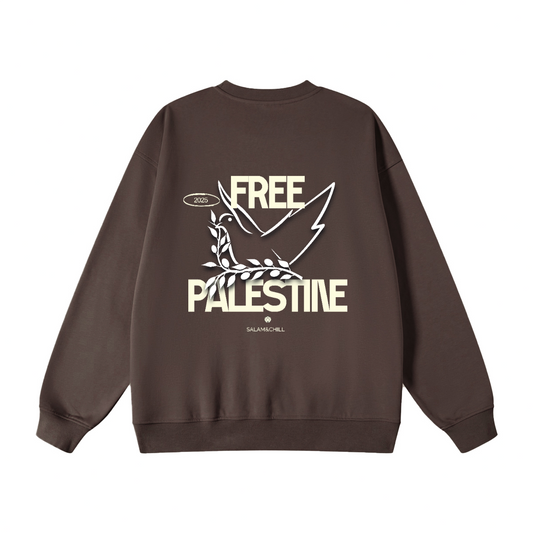 Free Palestine Oversized Sweatshirt