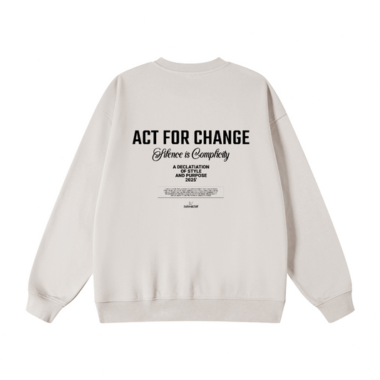 Voices of Change Oversized Sweatshirt