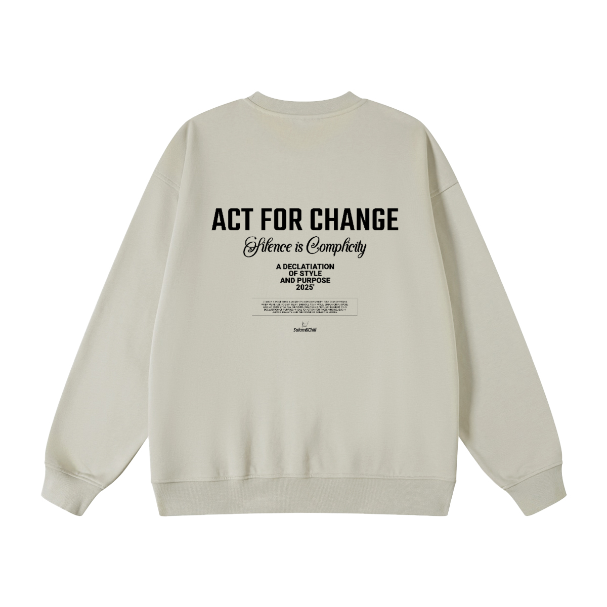 Voices of Change Oversized Sweatshirt