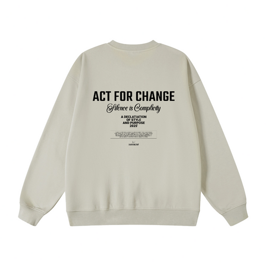 Voices of Change Oversized Sweatshirt